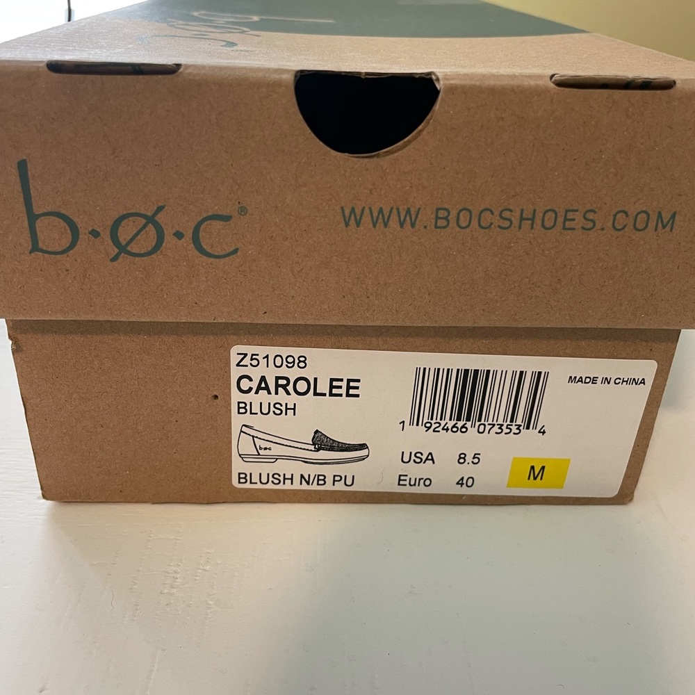 Boc loafers nude pink